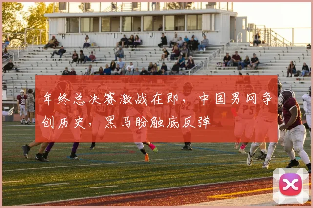 年终总决赛激战在即，中国男网争创历史，黑马盼触底反弹